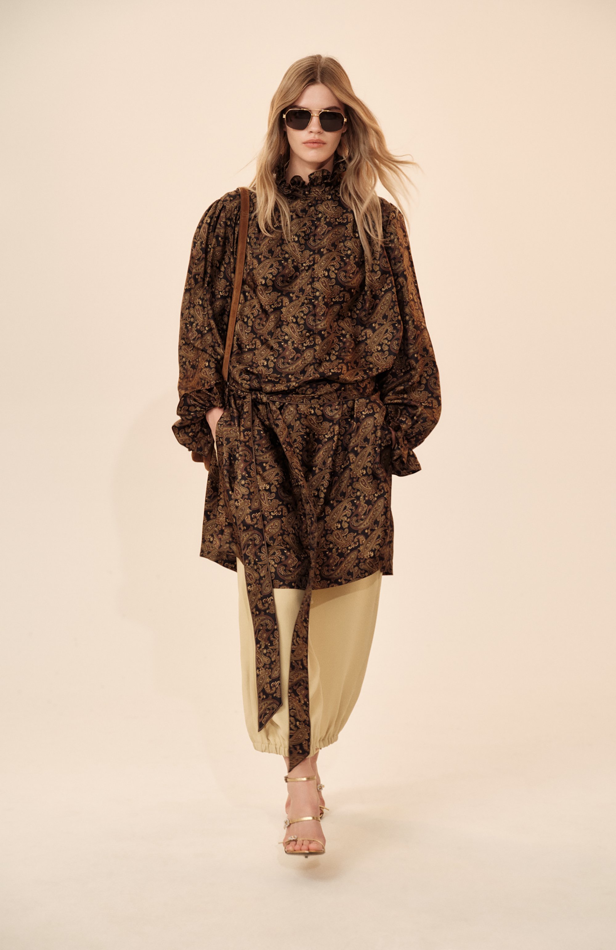 Шелковое платье SAINT LAURENT, арт. 828304/Y6K90, фото 6