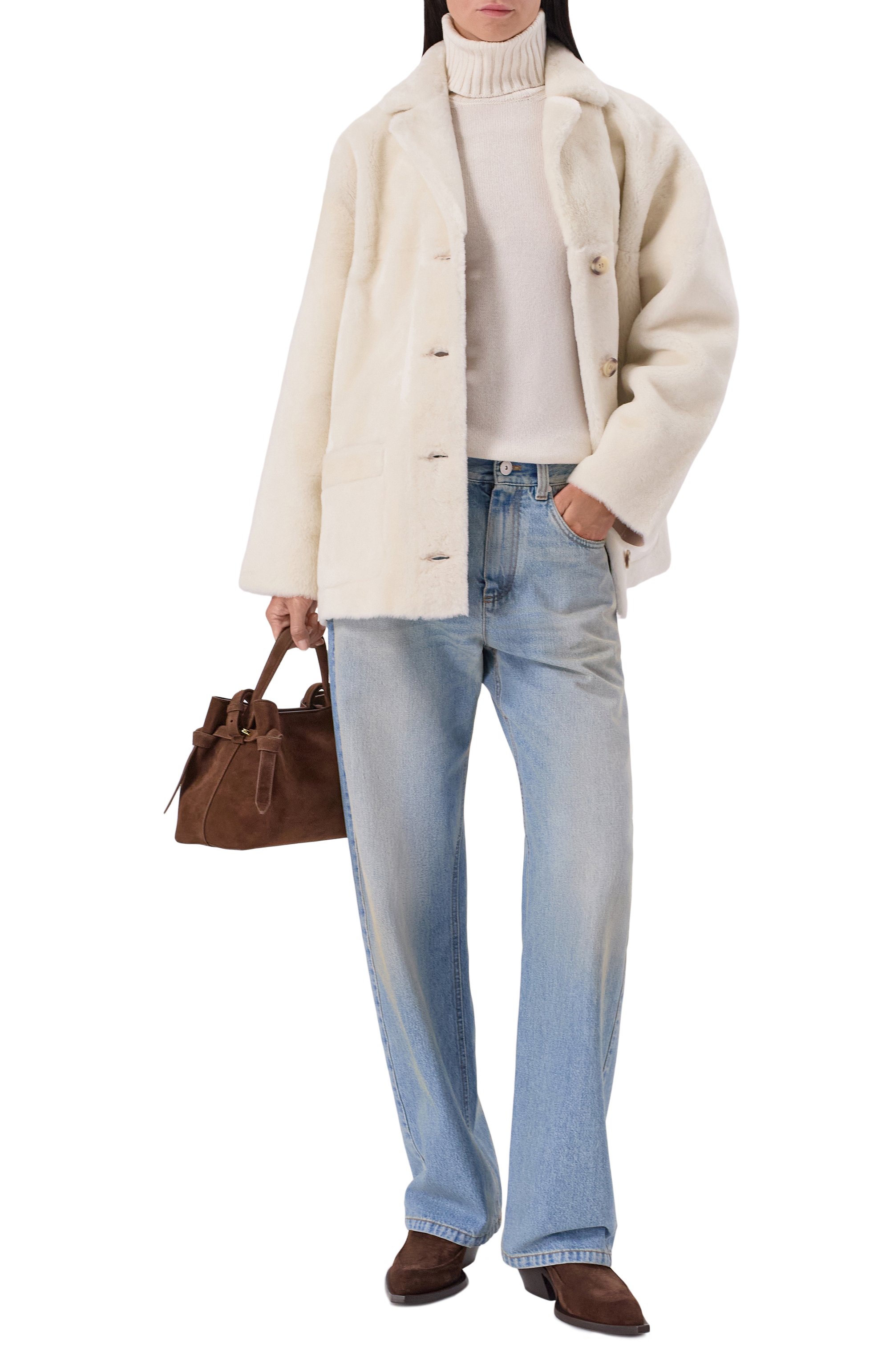 Дубленка из овчины SIMONETTA RAVIZZA, арт. F05JA357H21, фото 2