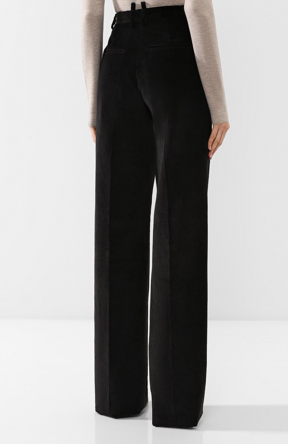 Вельветовые брюки DSQUARED2 черного цвета по цене 59750 руб., арт. S75KA0993/S49356, фото 4 Вельветовые брюки DSQUARED2, арт. S75KA0993/S49356, фото 4