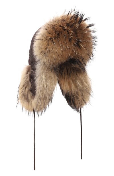 Шапка-ушанка из меха енота FURLAND, арт. 0001100110003600038, фото 1