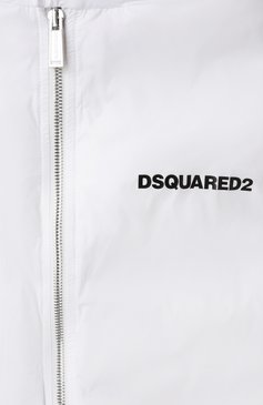 Мужского утепленный жилет DSQUARED2 белого цвета, арт. DQ2732/D0ABC | Фото 3 (Материал подклада: Синтетический материал; Девочки Кросс-КТ: Верхняя одежда; Региональные ограничения белый список (Axapta Mercury): Не проставлено; Рукава: Без рукавов; Мальчики Кросс-КТ: Верхняя одежда; Нос: Не проставлено; Материал внешний: Синтетический материал; Ростовка одежда: 6 лет | 116 см, 8 лет | 128 см, 10 - 11 лет | 140 - 146см, 13 - 15 лет | 158 см, 16 лет | 164 см, 4 года | 104 см)