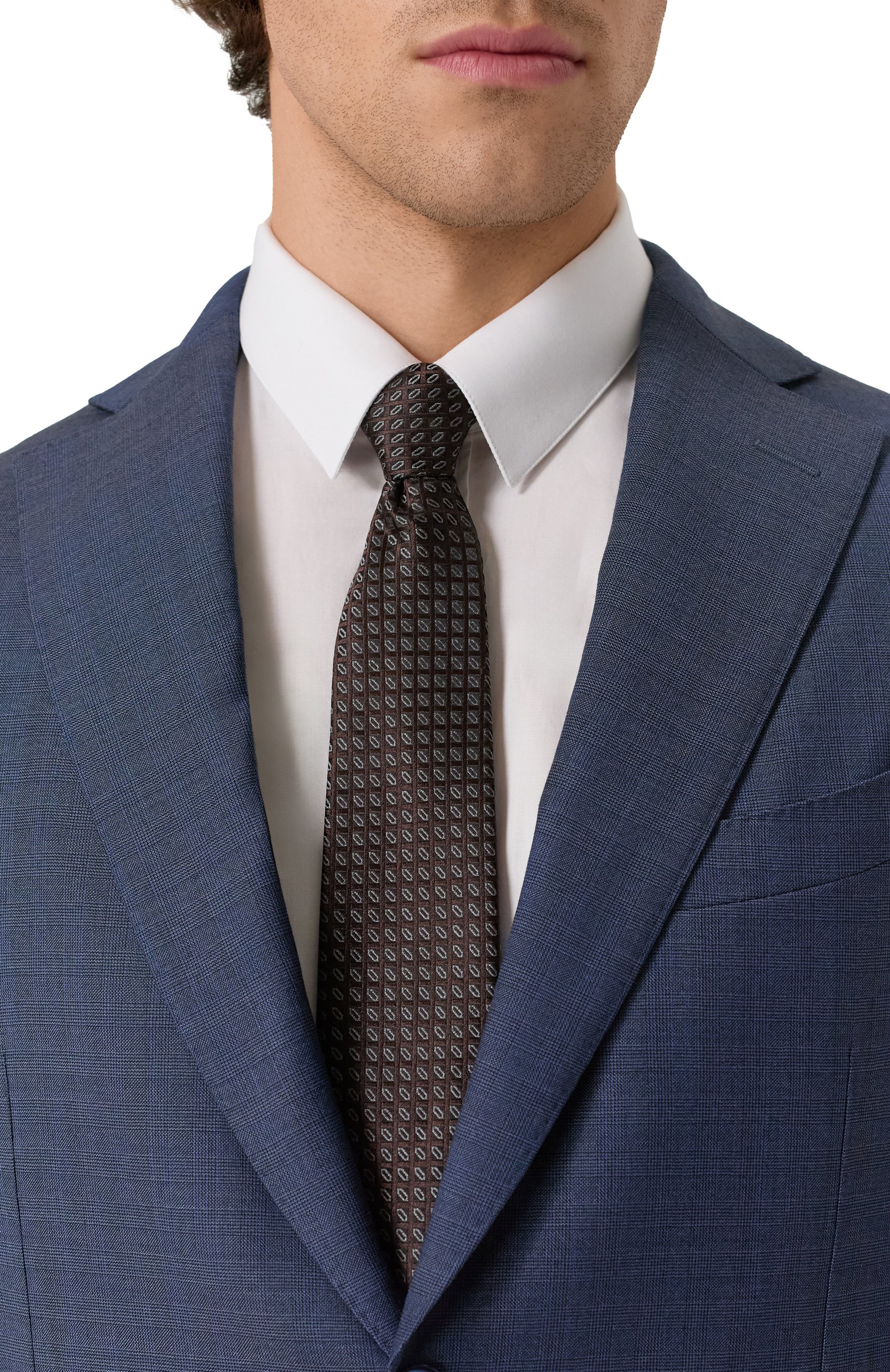 Шелковый галстук CANALI, арт. 18/HJ04363, фото 2