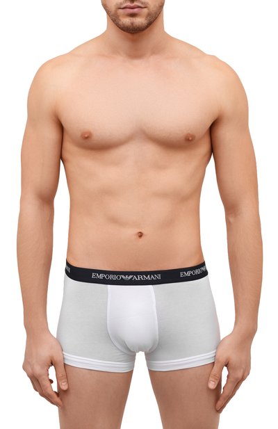 Комплект из трех хлопковых боксеров EMPORIO ARMANI, арт. 111357/CC717, фото 4