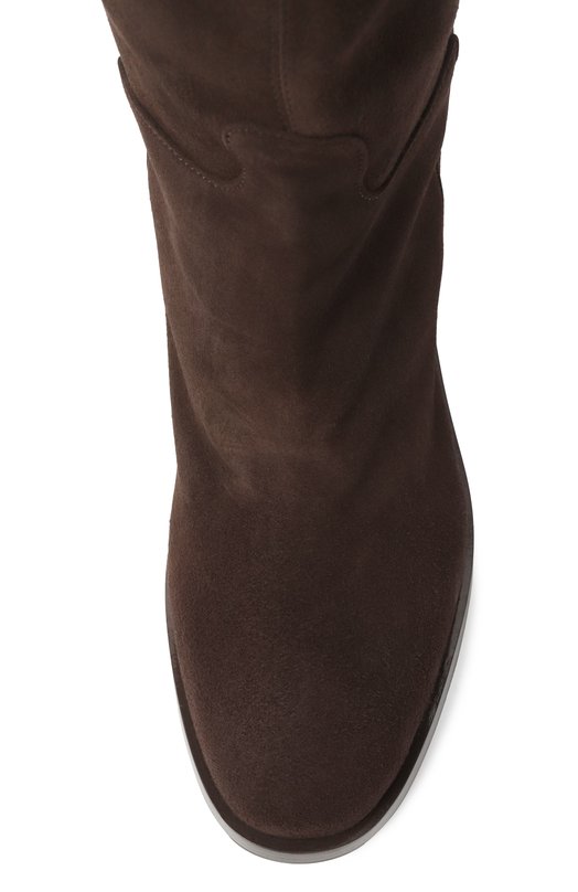 Замшевые сапоги Charlotte Le Silla 7151E030MCXLP0W Коричневый  7151E030MCXLP0W Фото 6