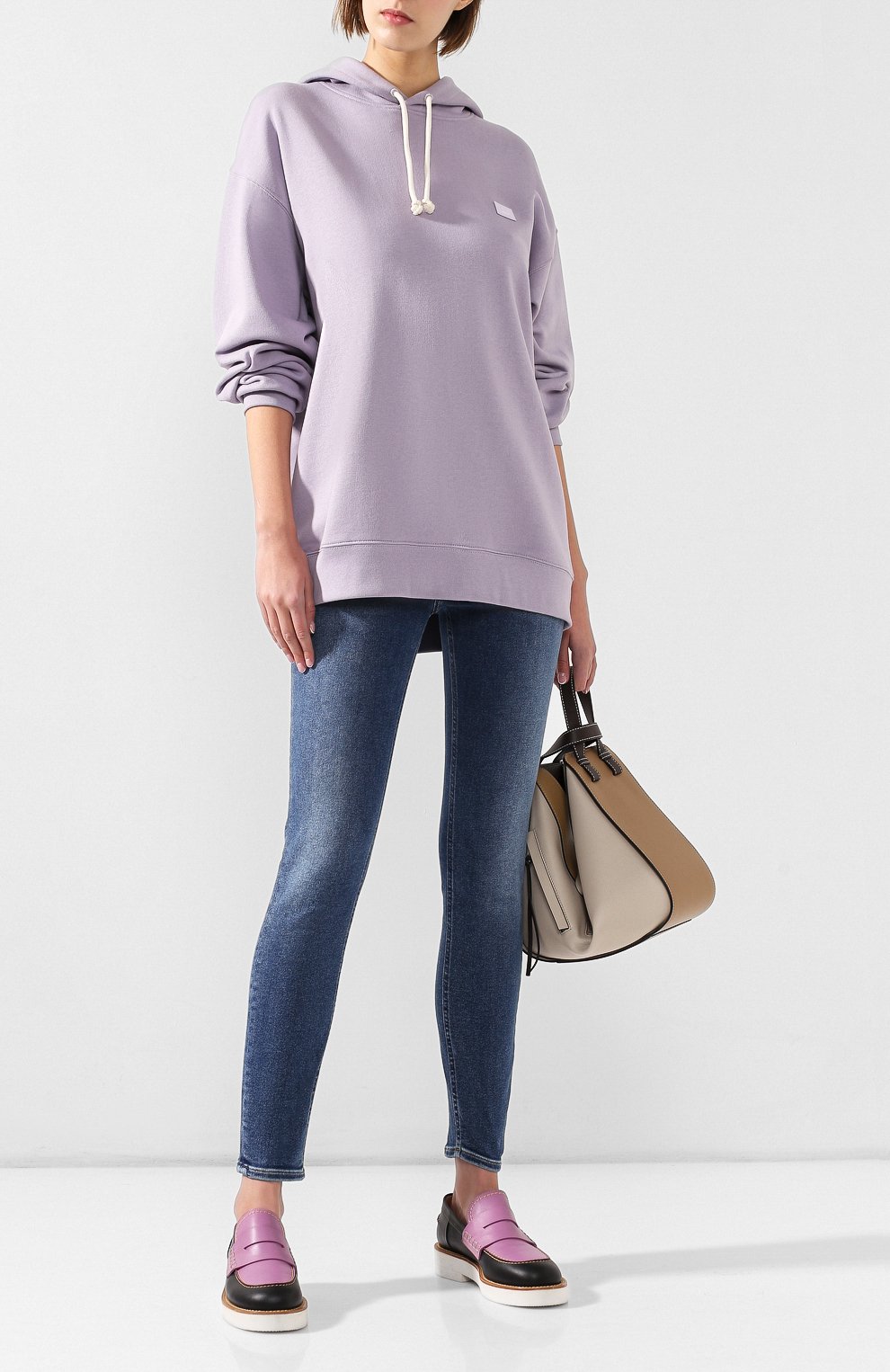 Хлопковое худи ACNE STUDIOS, арт. CI0009/W, фото 2