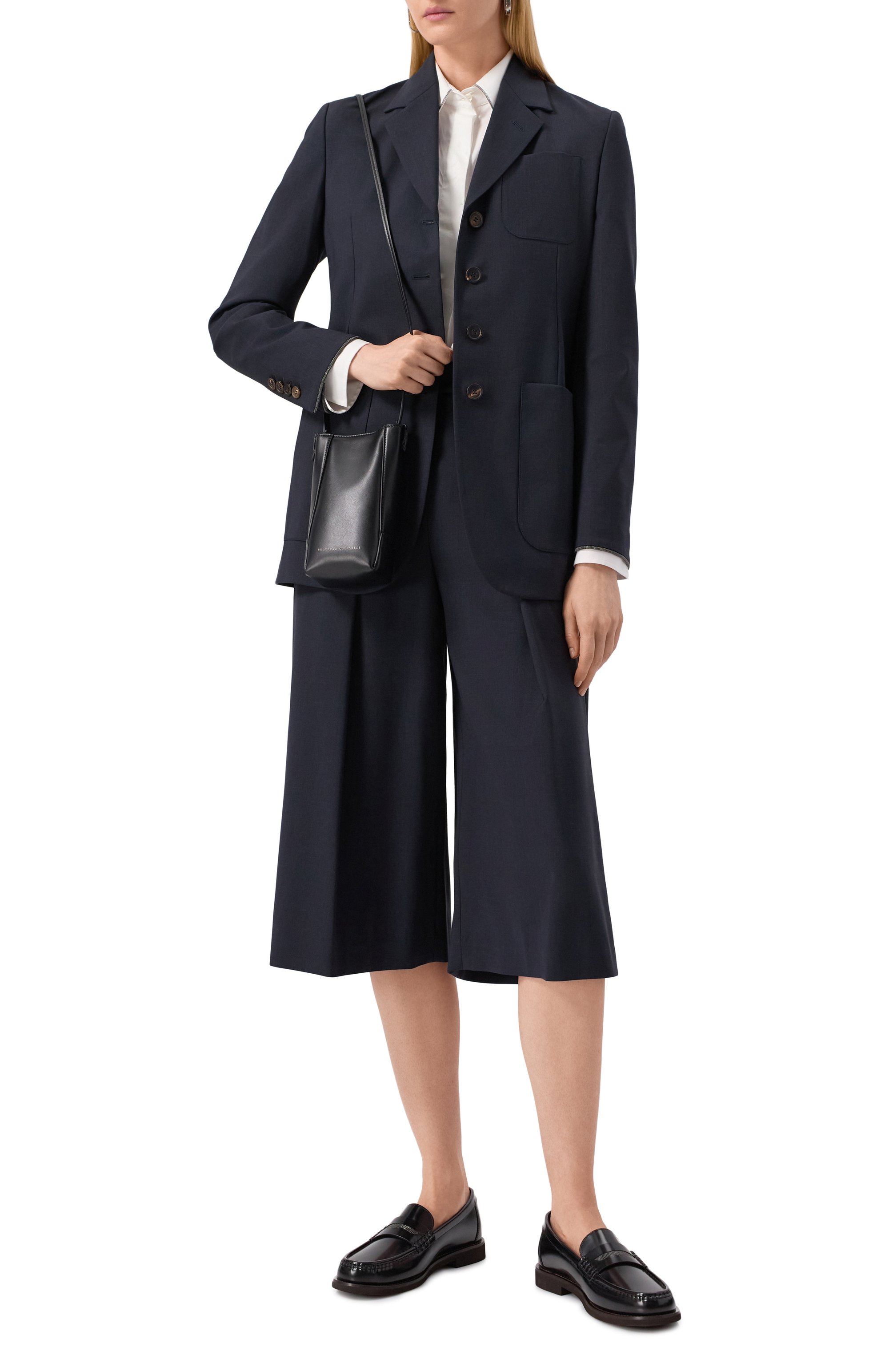 Кожаный чехол bc duo для телефона BRUNELLO CUCINELLI черного цвета по цене 128000 руб., арт. MWTKD2739P, фото 7 Кожаный чехол bc duo для телефона BRUNELLO CUCINELLI, арт. MWTKD2739P, фото 7