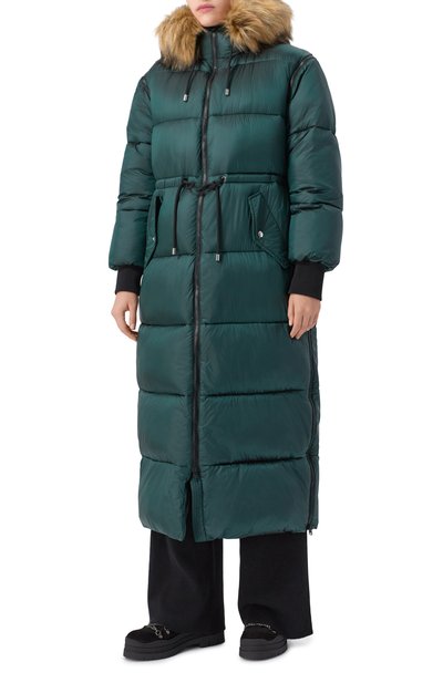 Пуховик HUGO темно-зеленого цвета по цене 59950 руб., арт. 50547222, фото 3 Пуховик HUGO, арт. 50547222, фото 3