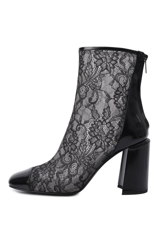 Комбинированные ботильоны Kisu 85 Jimmy Choo KISUAB85DYJ Чёрный  KISUAB85DYJ Фото 4