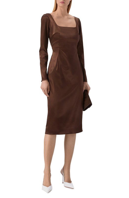 Комбинированные туфли Vivienne 100 Le Silla 4206D090BXPPGSL Белый  4206D090BXPPGSL Фото 3