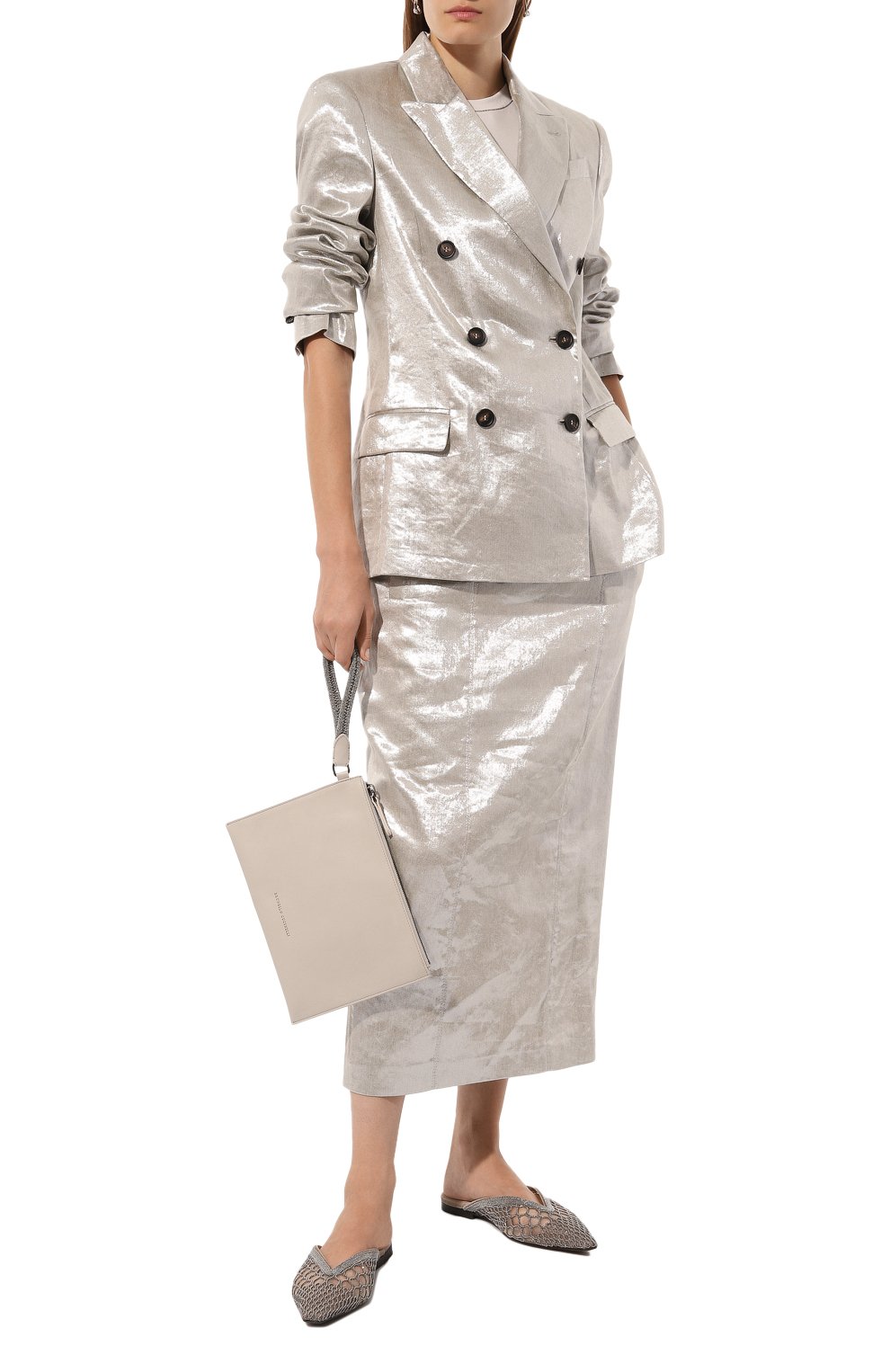 Льняной жакет BRUNELLO CUCINELLI, арт. ML1552137, фото 2