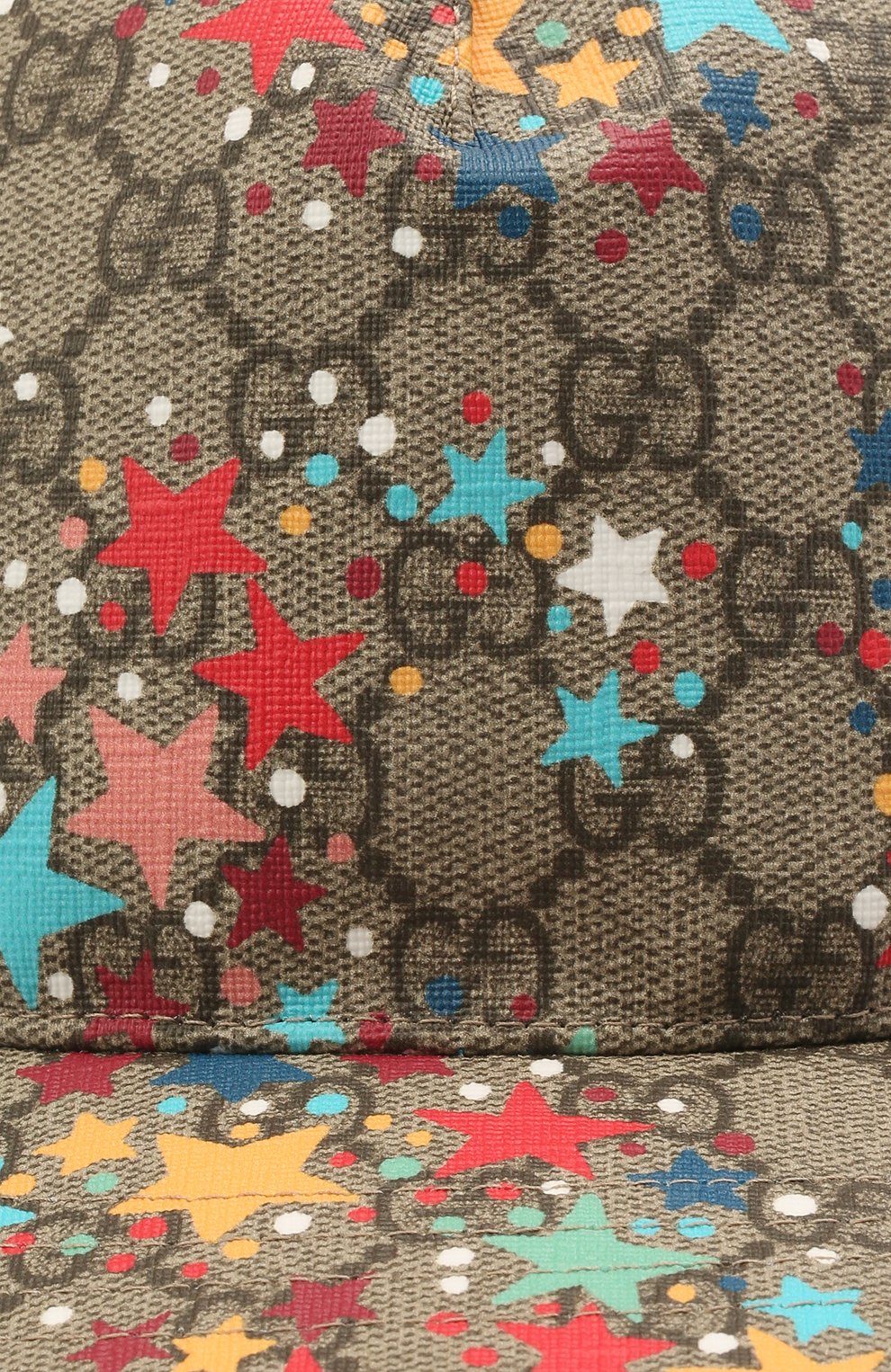 Бейсболка GUCCI разноцветного цвета по цене 24450 руб., арт. 481757/4HAEW, фото 3 Бейсболка GUCCI, арт. 481757/4HAEW, фото 3