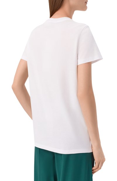 Хлопковая футболка MAX MARA, арт. MXMSPADIN0, фото 4