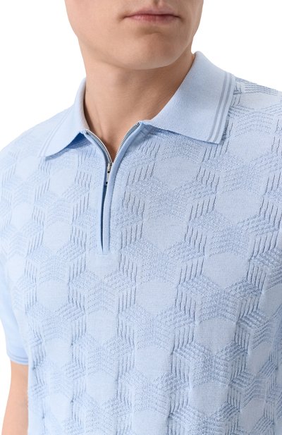 Поло из шелка и хлопка MVST, арт. M26.CSM.K426, фото 5