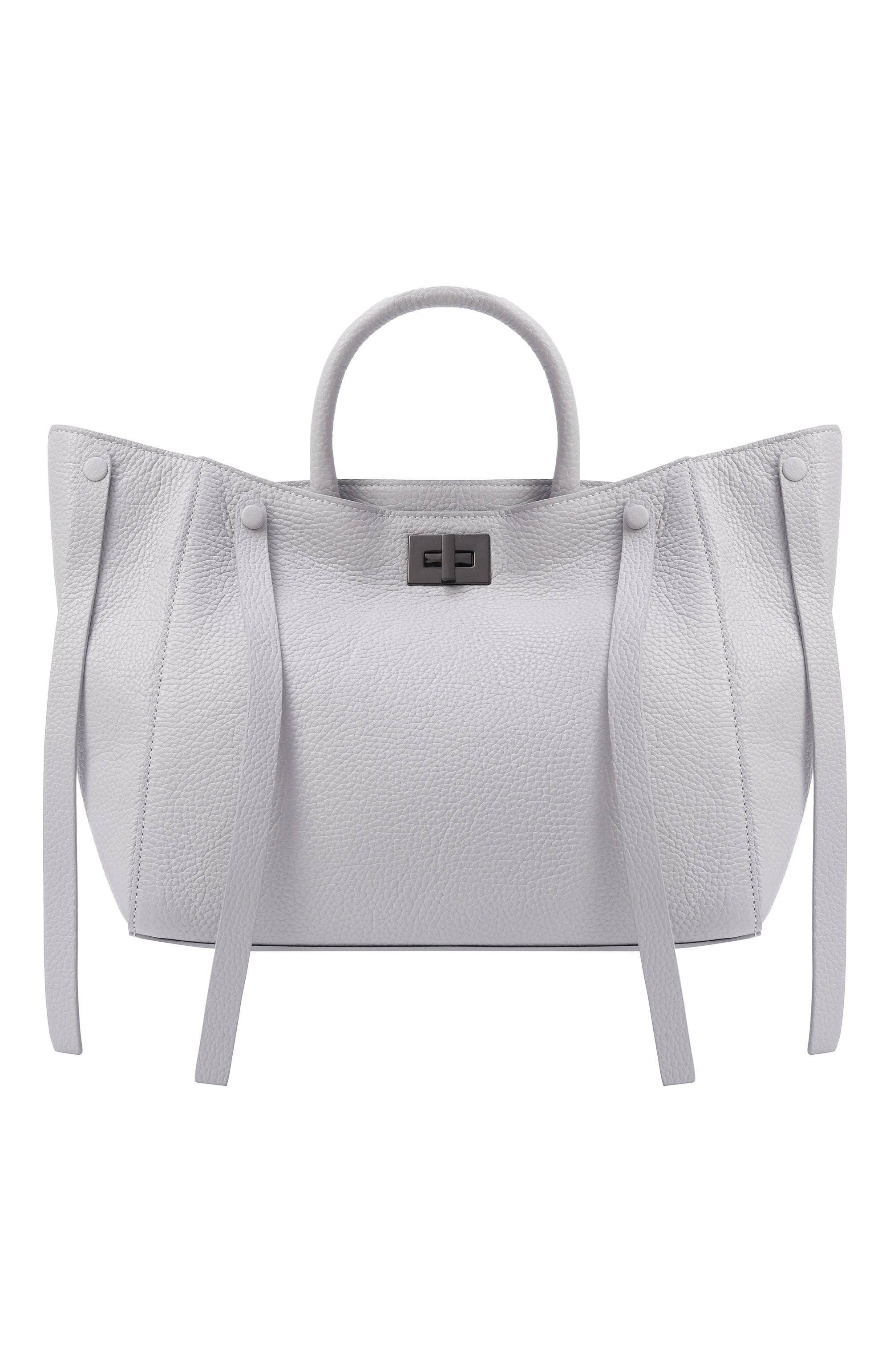 Сумка LORENA ANTONIAZZI светло-серого цвета по цене 99050 руб., арт. P26212B001A/9820, фото 1 Сумка LORENA ANTONIAZZI, арт. P26212B001A/9820, фото 1