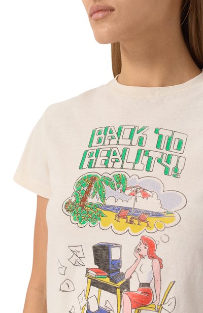 Хлопковая футболка RE/DONE, арт. 024-02WCGT305, фото 5