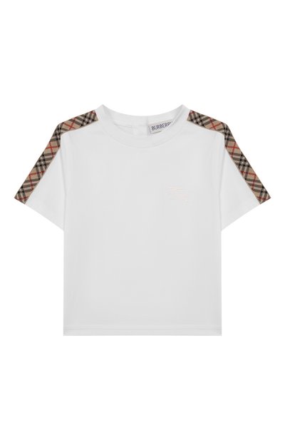 Хлопковая футболка BURBERRY, арт. 8108903