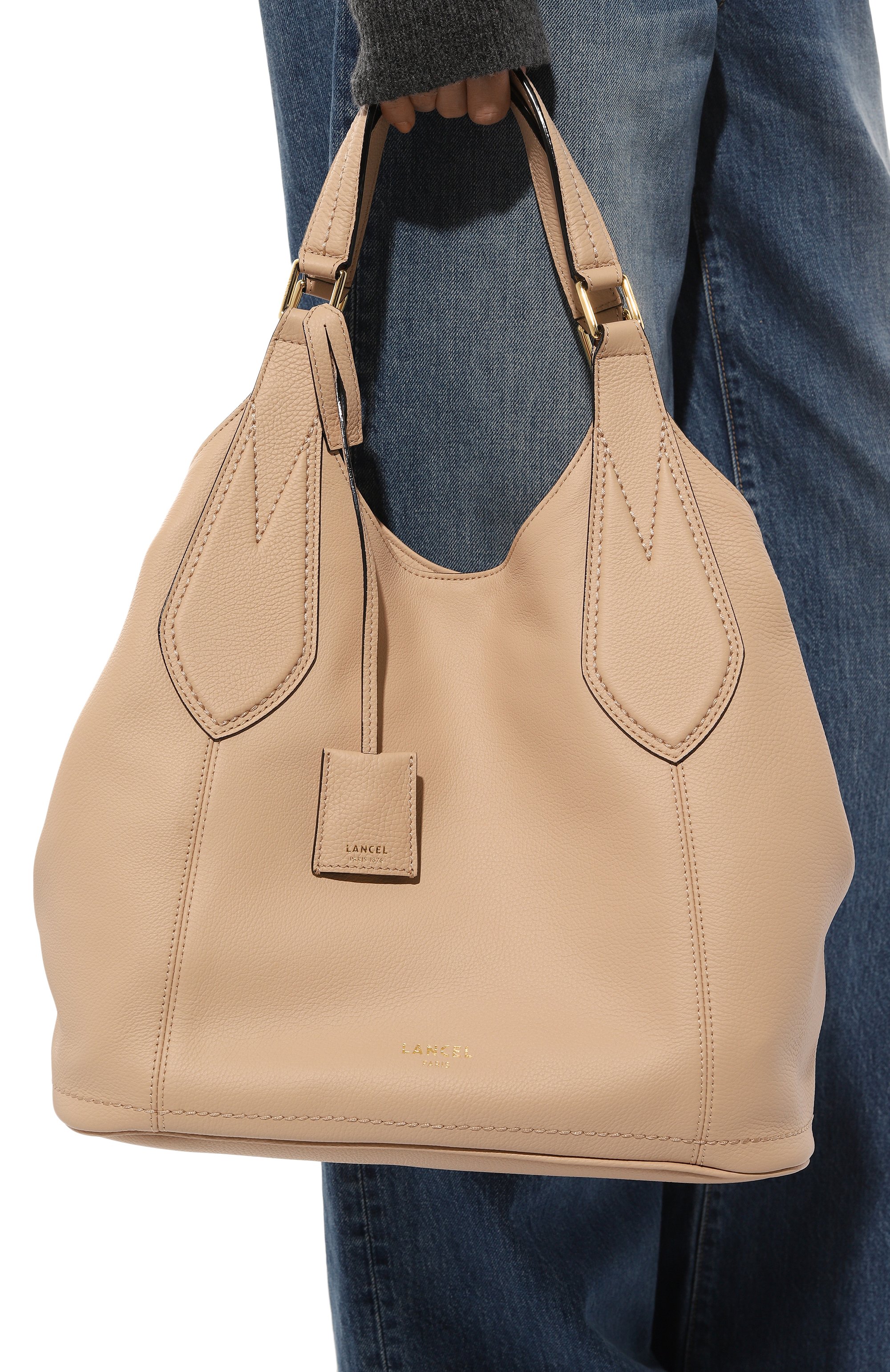 Сумка-тоут alphonse medium LANCEL, арт. A13235, фото 2