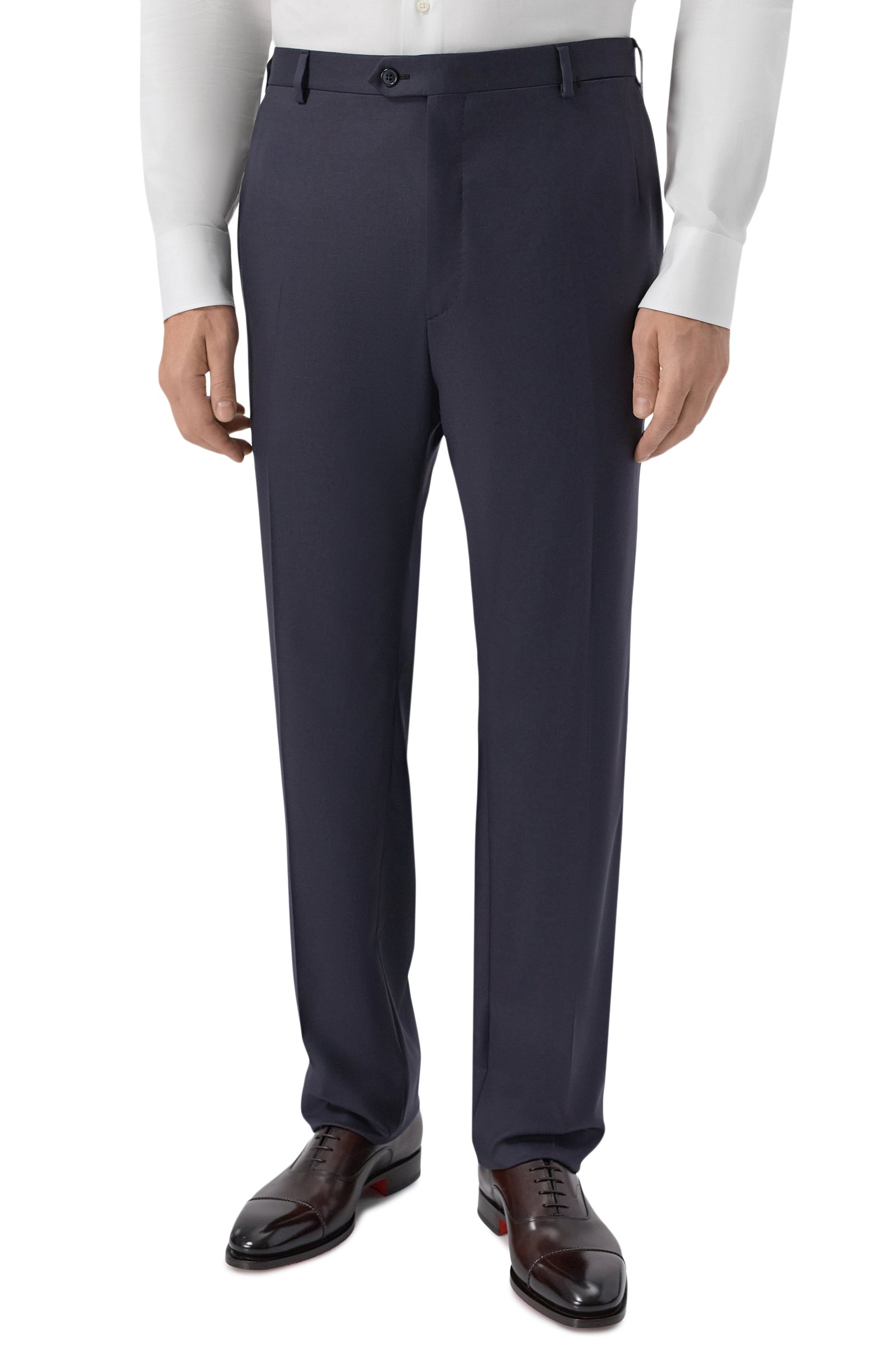 Шерстяной костюм BRIONI темно-синего цвета по цене 754500 руб., арт. RA000L/P5AMJL, фото 4 Шерстяной костюм BRIONI, арт. RA000L/P5AMJL, фото 4