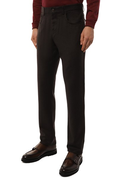 Шерстяные брюки CANALI, арт. V1551/AR03472, фото 3