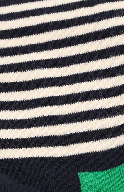 Носки half stripe sock HAPPY SOCKS разноцветного цвета по цене 690 руб., арт. HAS01, фото 2 Носки half stripe sock HAPPY SOCKS, арт. HAS01, фото 2