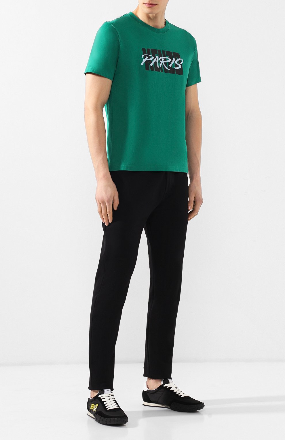 Текстильные кроссовки move KENZO черного цвета по цене 32900 руб., арт. F765SN122F92, фото 2 Текстильные кроссовки move KENZO, арт. F765SN122F92, фото 2