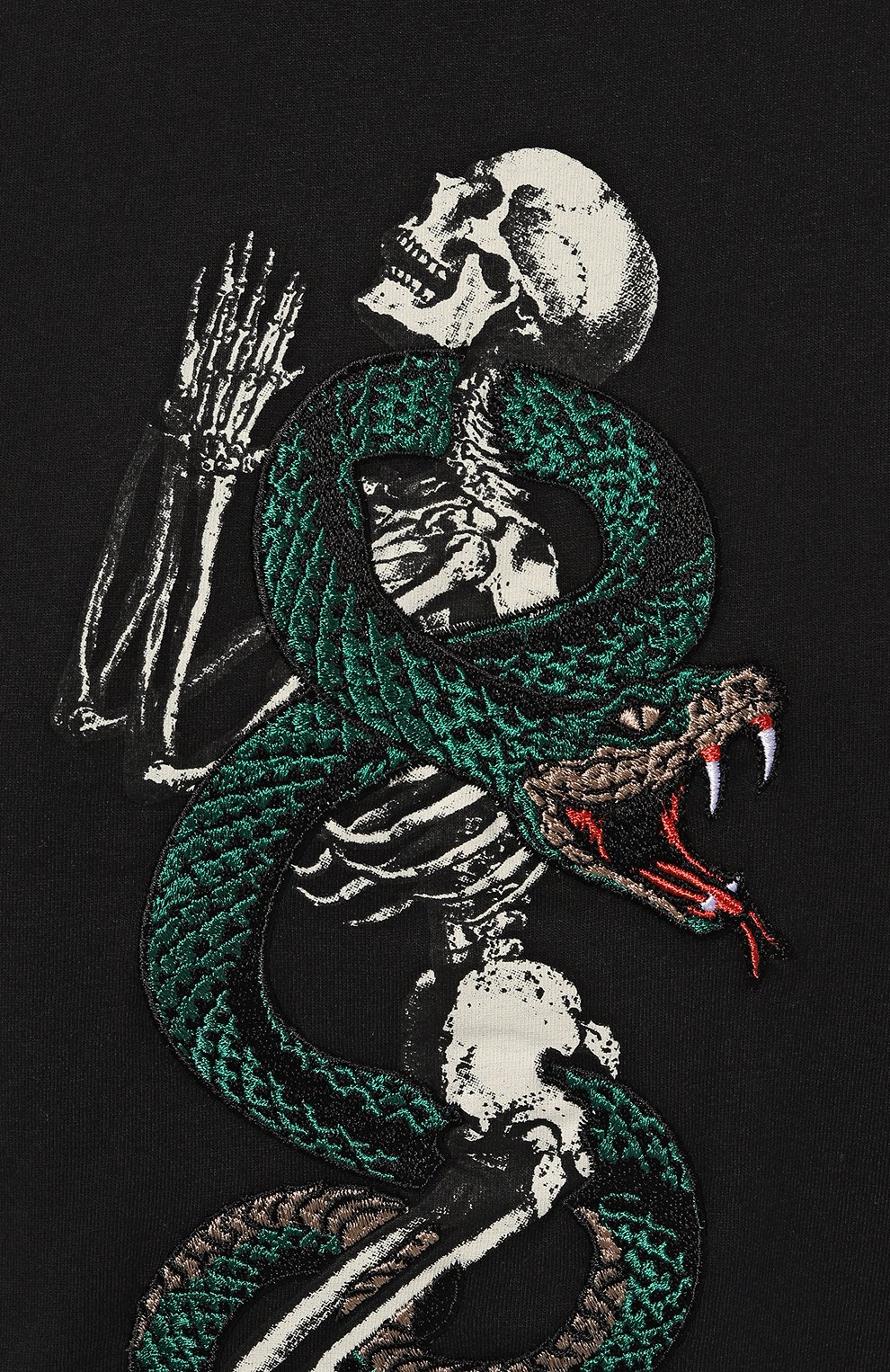 Хлопковая футболка RELIGION черного цвета по цене 6440 руб., арт. 13TSNN03, фото 5 Хлопковая футболка RELIGION, арт. 13TSNN03, фото 5