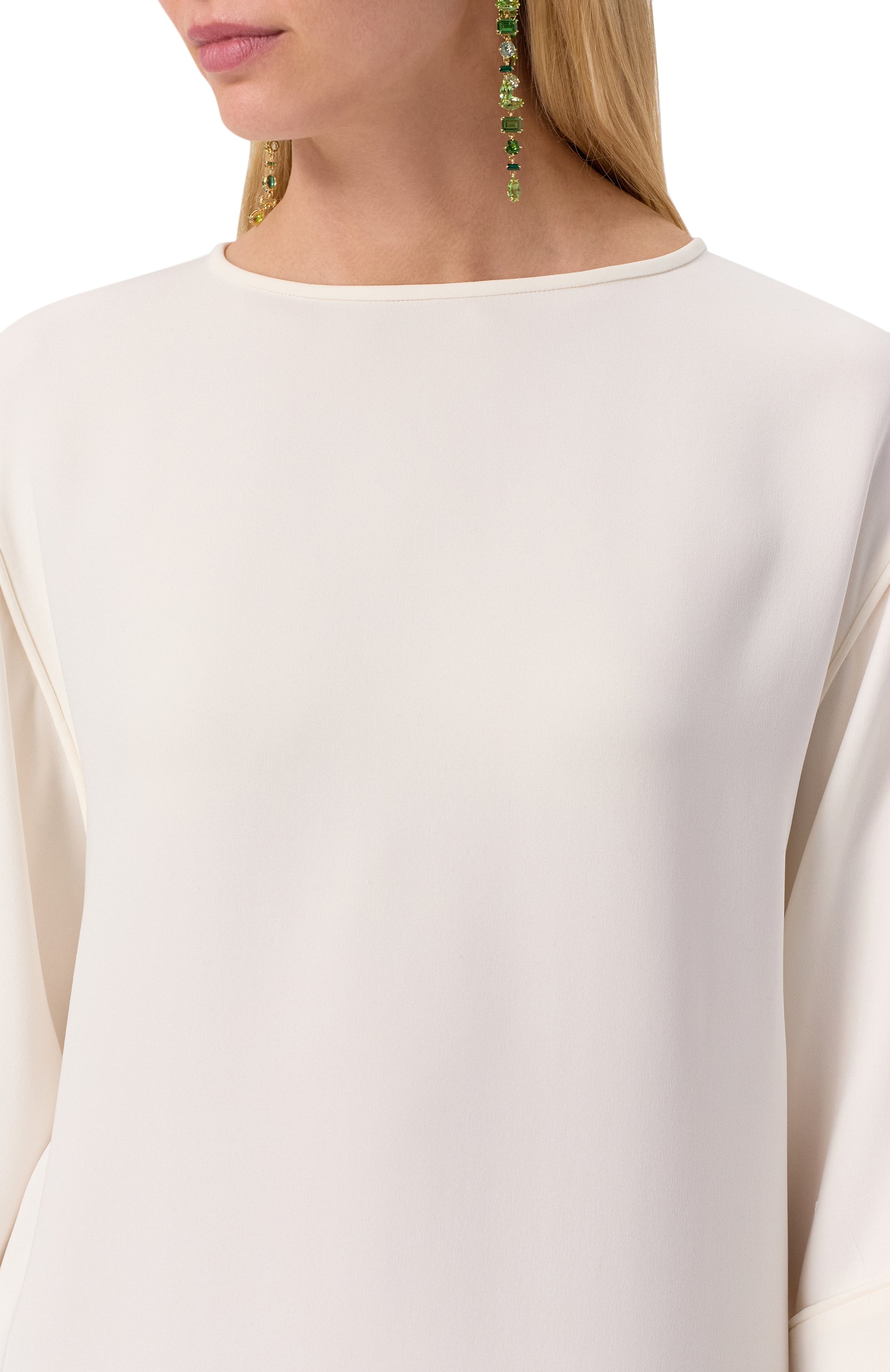 Шелковое платье VALENTINO, арт. 6B3VAEW01MM, фото 5