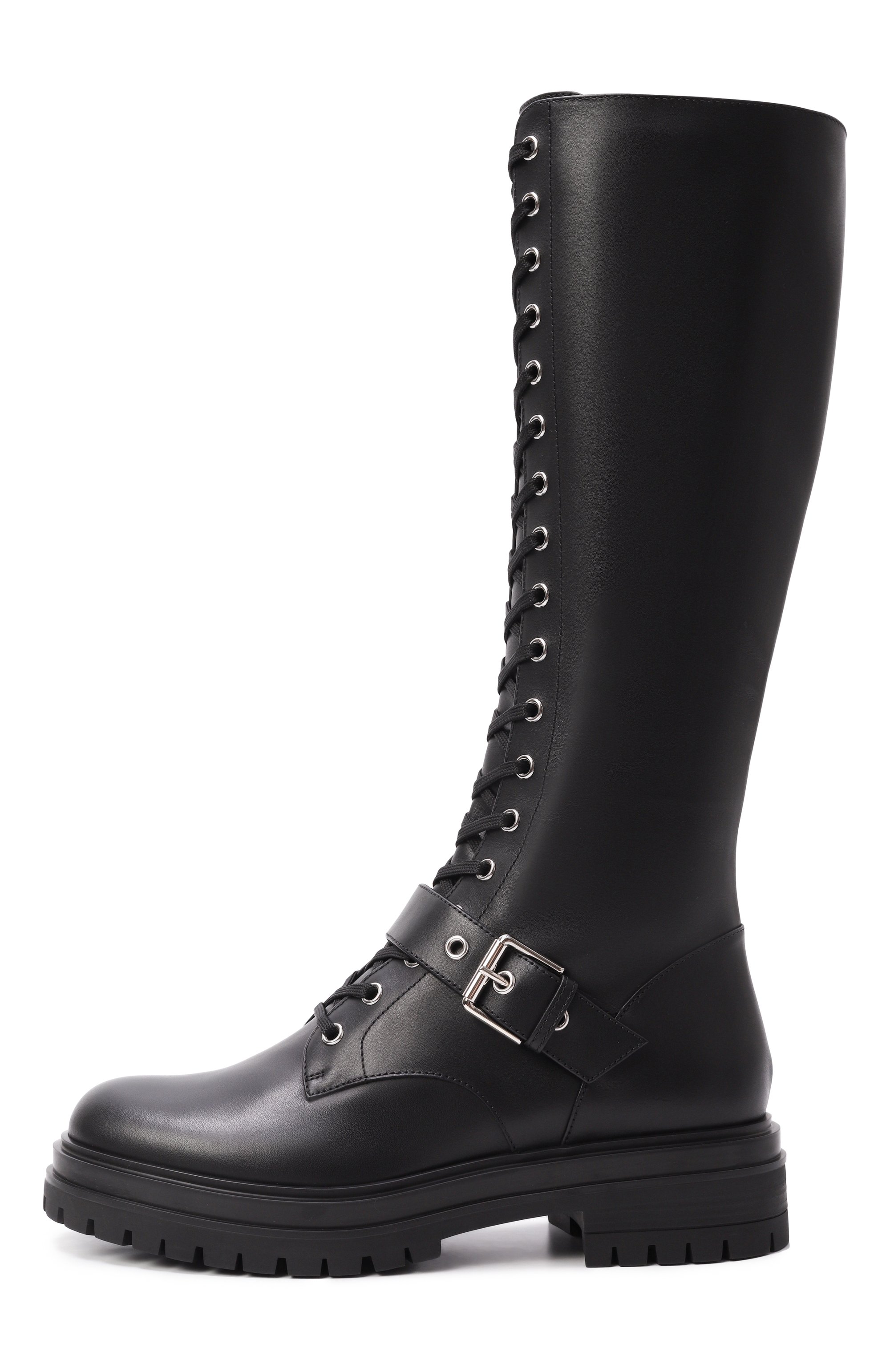 Кожаные сапоги GIANVITO ROSSI, арт. G80172.20G0M.CLNNER0, фото 4