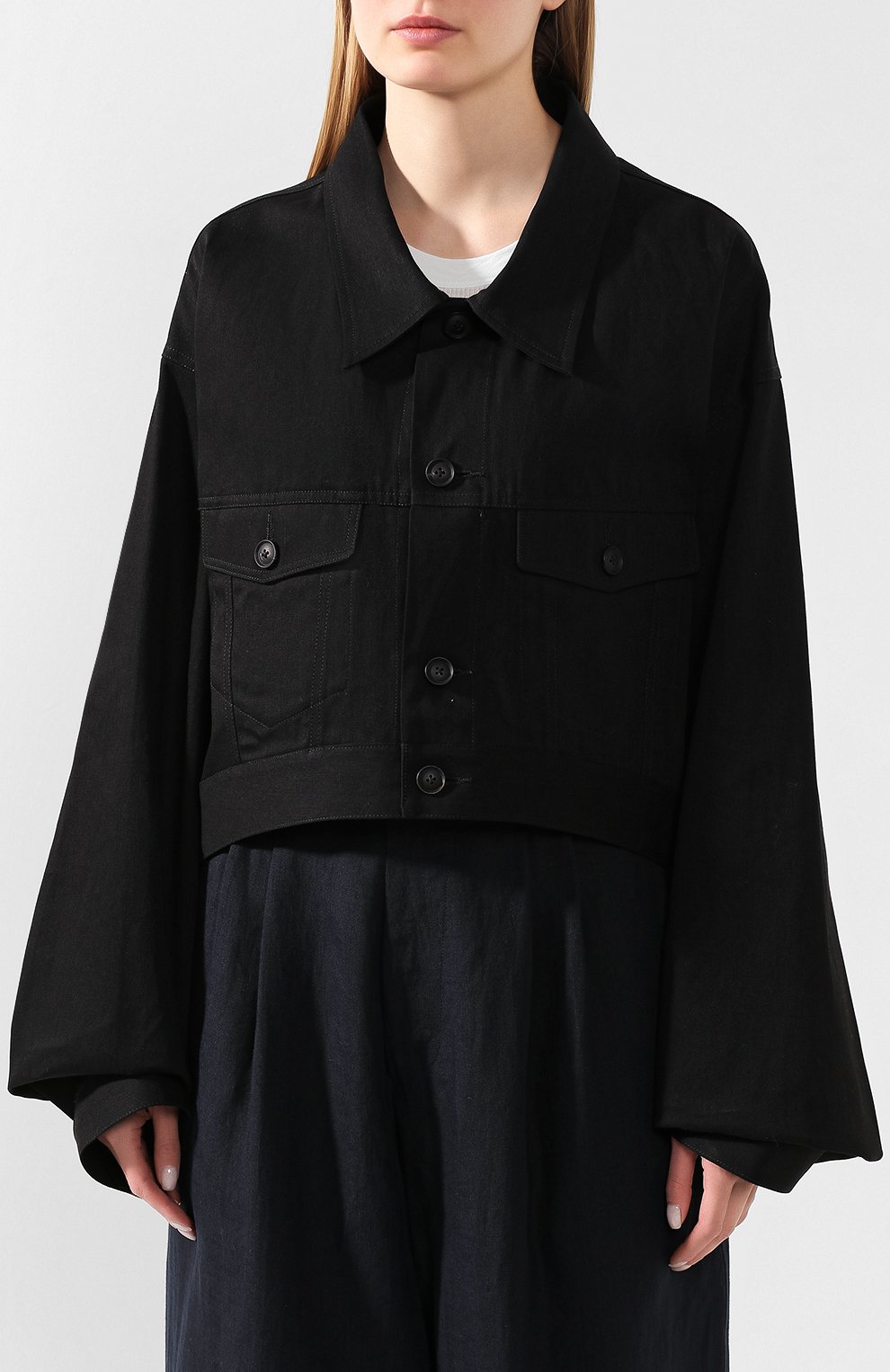Джинсовая куртка YOHJI YAMAMOTO, арт. FS-J53-002, фото 3