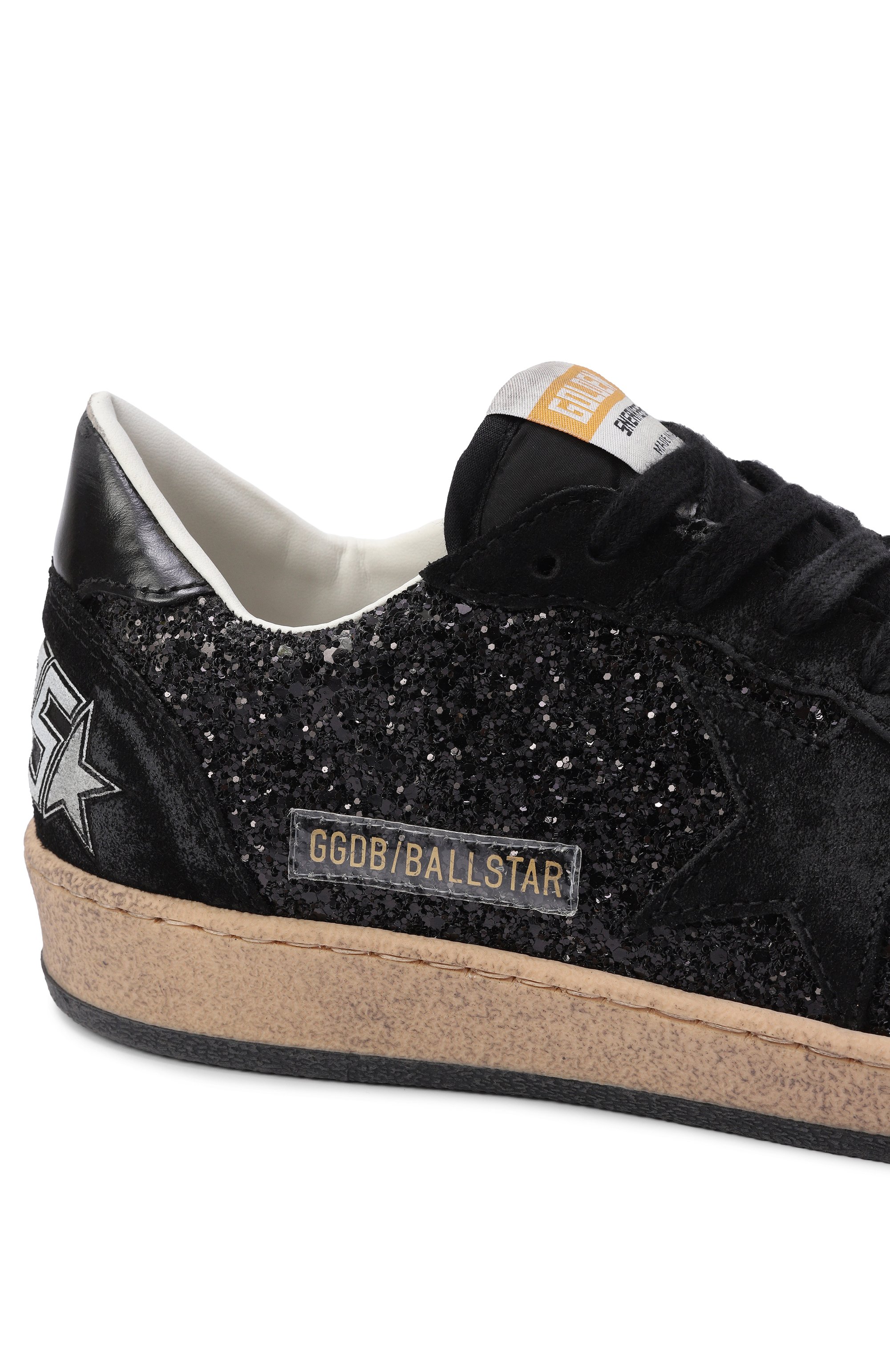 Комбинированные кеды ballstar GOLDEN GOOSE DELUXE BRAND, арт. GWF00117.F003989, фото 7