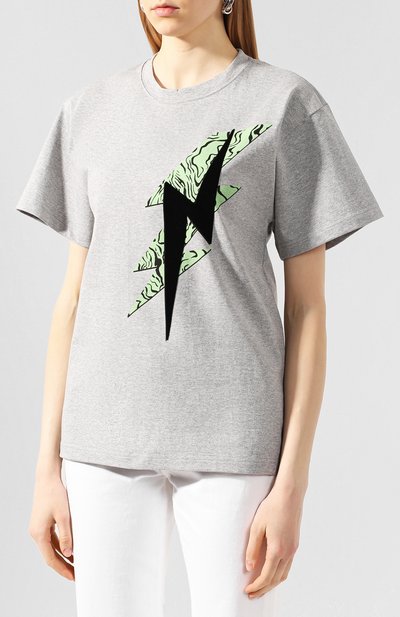 Хлопковая футболка ISABEL MARANT, арт. TS0462-20P032I/YATES, фото 3