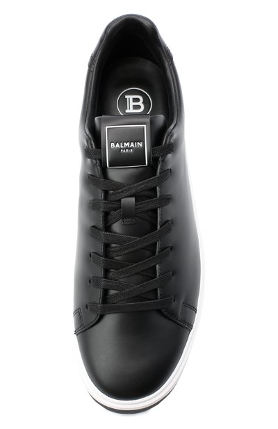 Кожаные кеды b-court BALMAIN, арт. UM1C226/LASC, фото 5