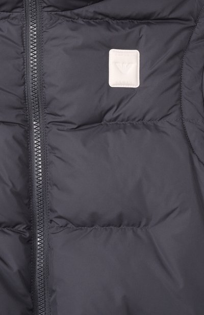 Пуховик EMPORIO ARMANI темно-синего цвета по цене 35400 руб., арт. EB001513/AF26005, фото 3 Пуховик EMPORIO ARMANI, арт. EB001513/AF26005, фото 3