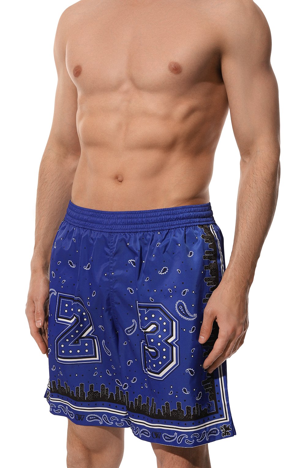 Плавки-шорты OFF-WHITE, арт. 0MFD008S24FAB002, фото 2