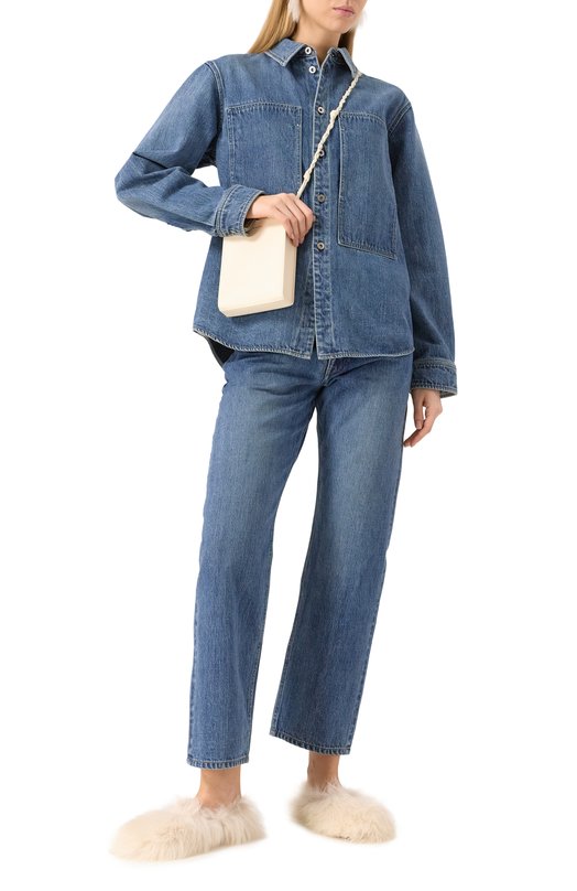 Сумка Tangle Jil Sander J07WG0001/P5354 Кремовый  J07WG0001/P5354 Фото 7