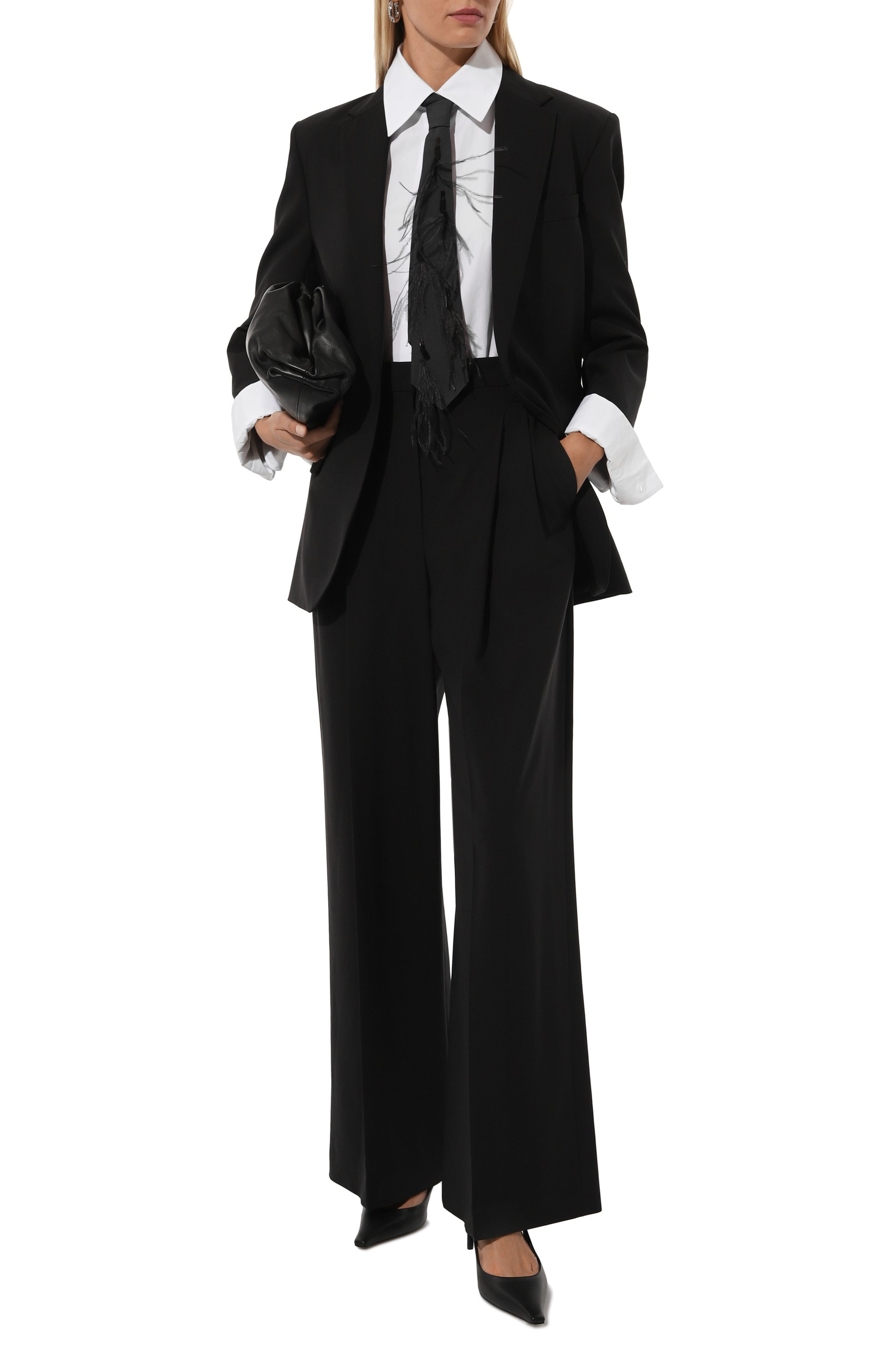 Шерстяные брюки BRUNELLO CUCINELLI, арт. MPW07P8669, фото 2