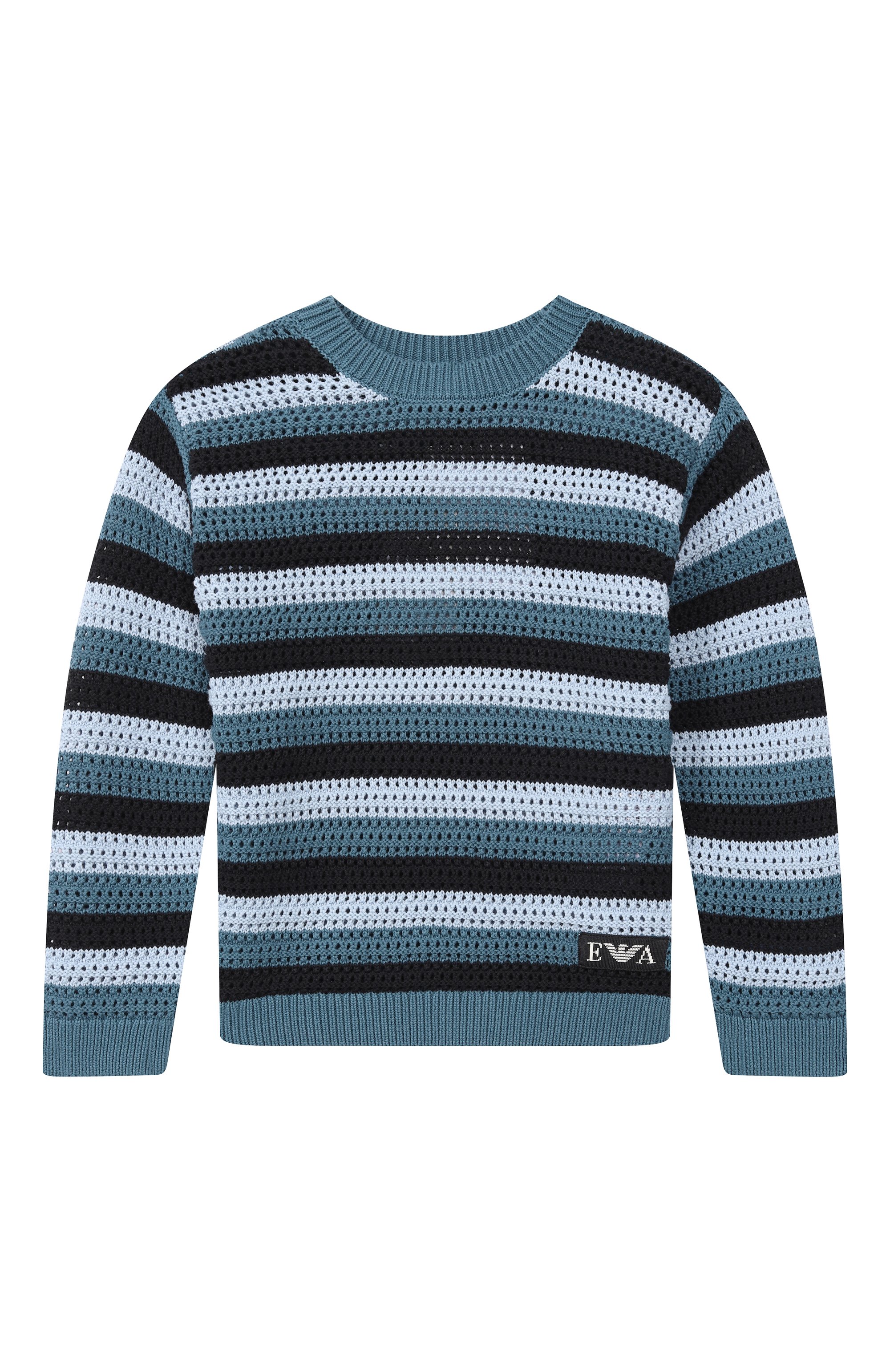 Хлопковый свитер EMPORIO ARMANI, арт. EB001267/AF23413, фото 1