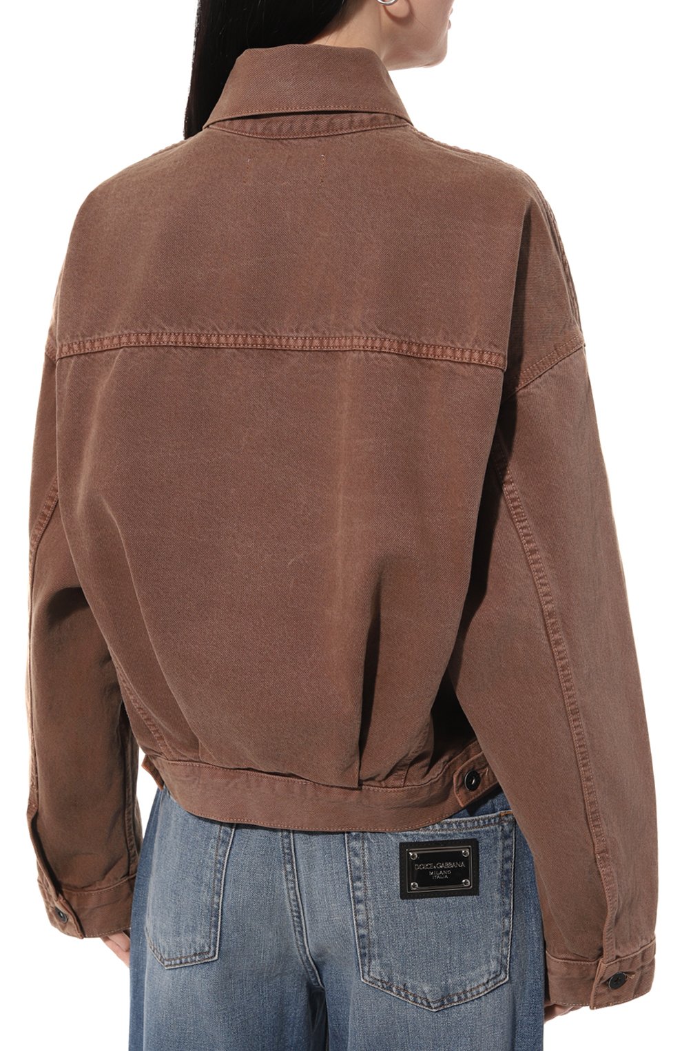 Джинсовая куртка SLVRLAKE, арт. DTRK407PBRCK/DETR0IT, фото 4