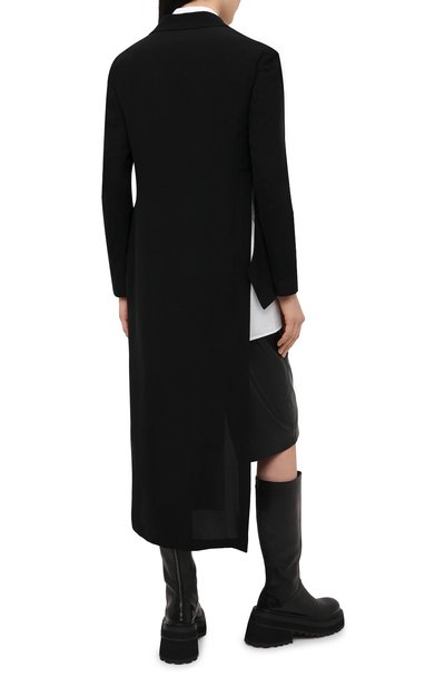 Шелковое пальто YOHJI YAMAMOTO, арт. FR-C13-400, фото 4