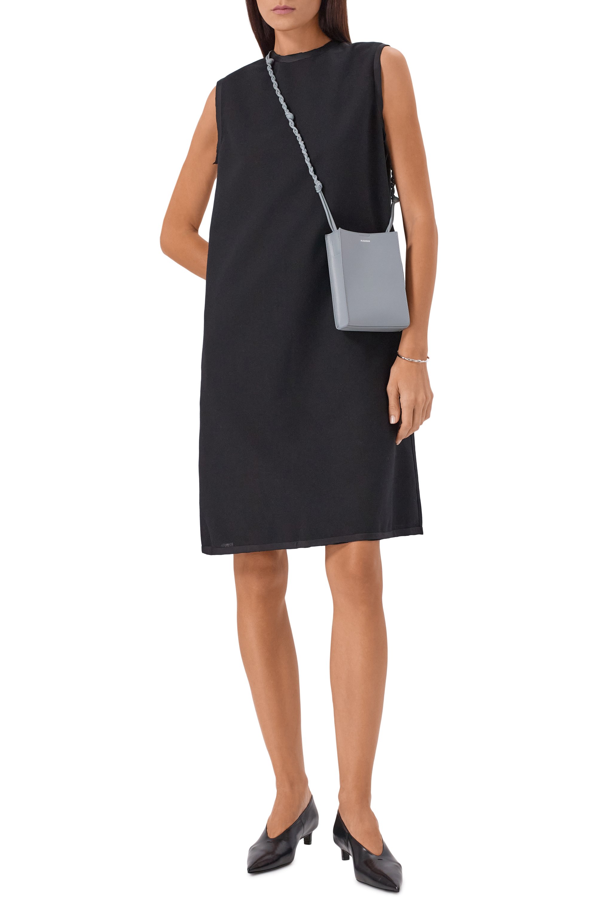 Кожаные туфли JIL SANDER черного цвета по цене 107000 руб., арт. J15WL0056/P8226, фото 3 Кожаные туфли JIL SANDER, арт. J15WL0056/P8226, фото 3