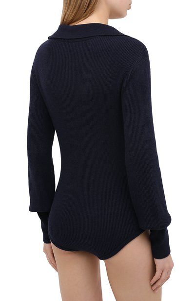 Боди NANUSHKA, арт. AZHA_NAVY_RECYCLED CASHMERE KNIT, фото 4