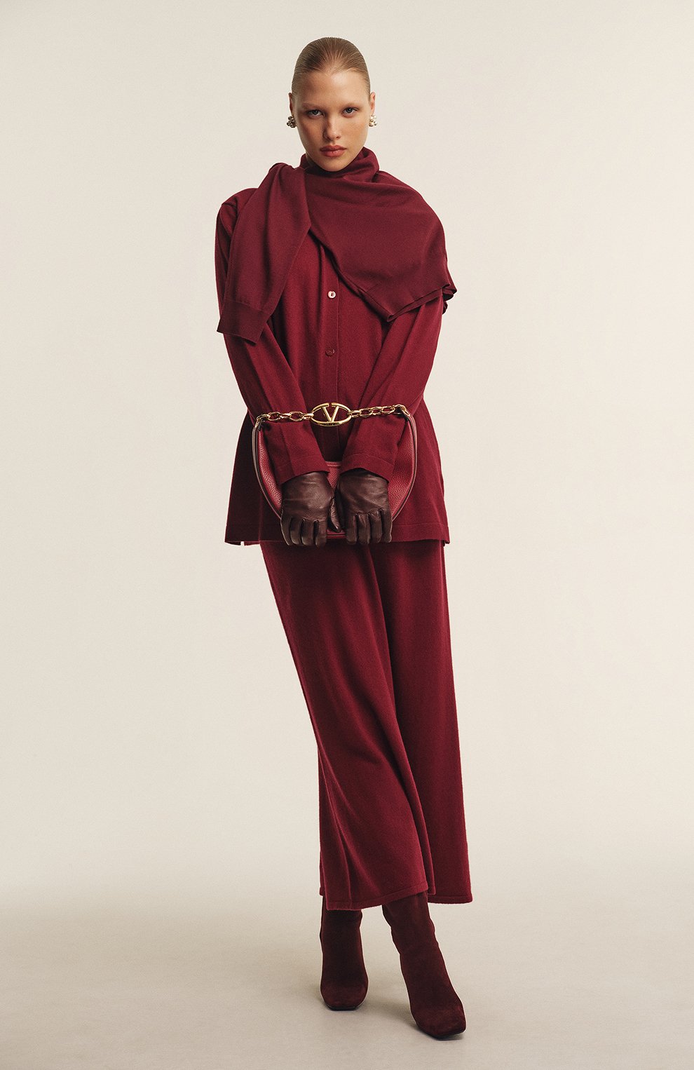 Замшевые сапоги vlogo the bold edition VALENTINO, арт. 5W2S0JU9/EPR, фото 7