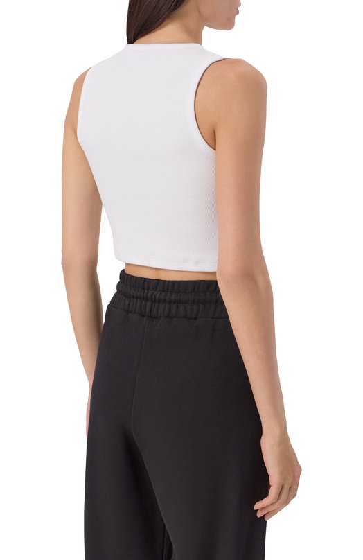 Хлопковая майка Comme des Fuckdown CFABW01600 Белый  CFABW01600 Фото 4