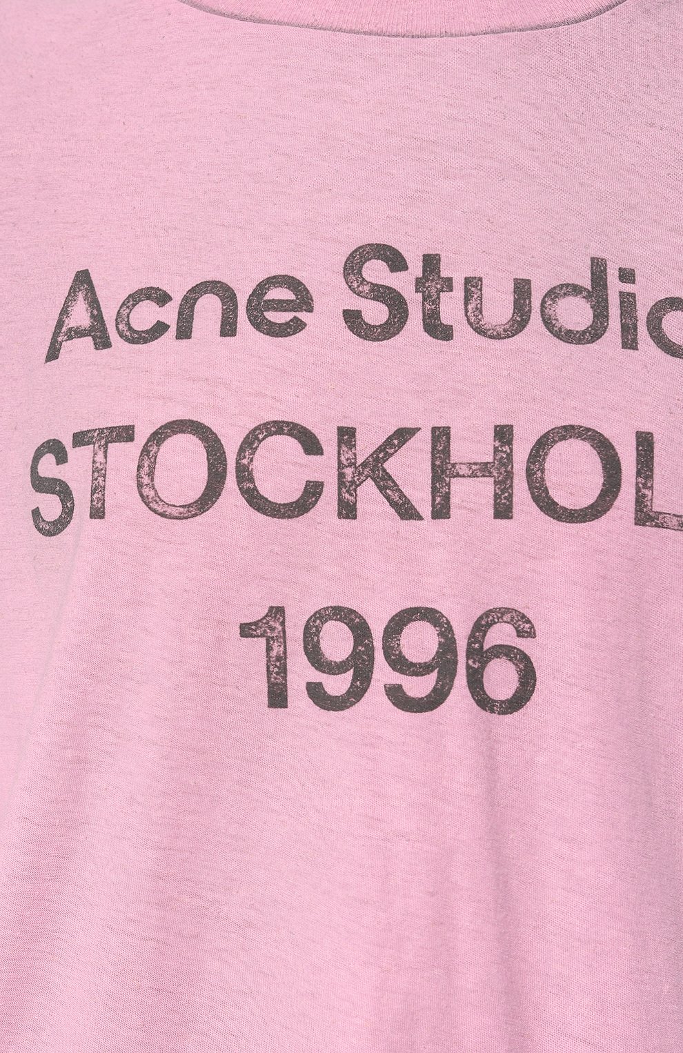 Хлопковая футболка ACNE STUDIOS, арт. FN-UX-TSHI000013, фото 5