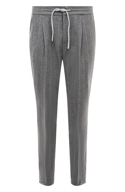 Мужские шерстяные брюки BRUNELLO CUCINELLI, арт. ME259B2205