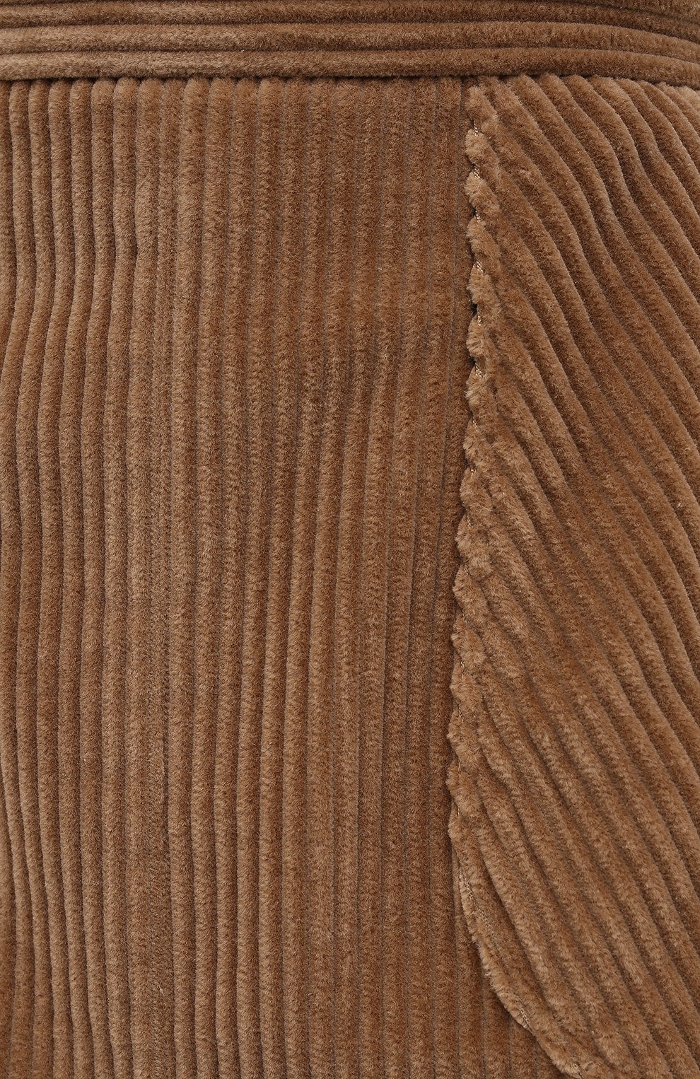 Вельветовая юбка DOLCE & GABBANA светло-коричневого цвета по цене 97500 руб., арт. F4BX3T/FUWC5, фото 5 Вельветовая юбка DOLCE & GABBANA, арт. F4BX3T/FUWC5, фото 5