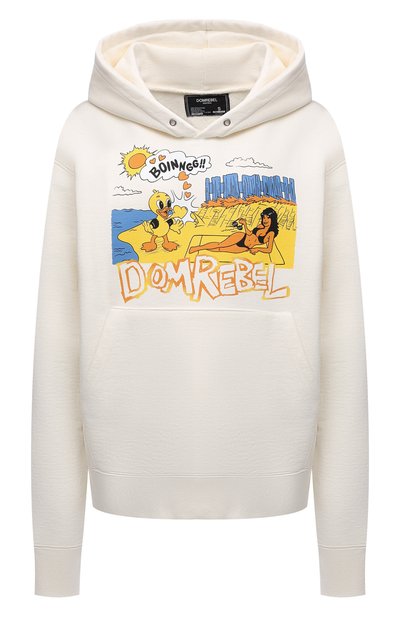 Женский хлопковое худи DOMREBEL, арт. BEACH/H00DIE/W