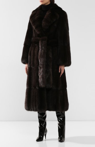 Шуба из меха соболя ZILLI коричневого цвета по цене 4860000 руб., арт. WAS-ZA0N1-ZIBCR/0001, фото 3 Шуба из меха соболя ZILLI, арт. WAS-ZA0N1-ZIBCR/0001, фото 3