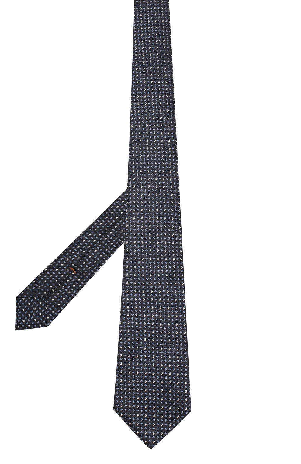 Шелковый галстук ZEGNA темно-синего цвета по цене 32000 руб., арт. Z7C00/15C, фото 2 Шелковый галстук ZEGNA, арт. Z7C00/15C, фото 2