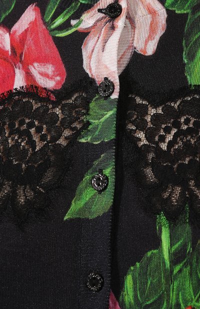 Кардиган из смеси шерсти и хлопка DOLCE & GABBANA, арт. FX359T/JAHEL, фото 5
